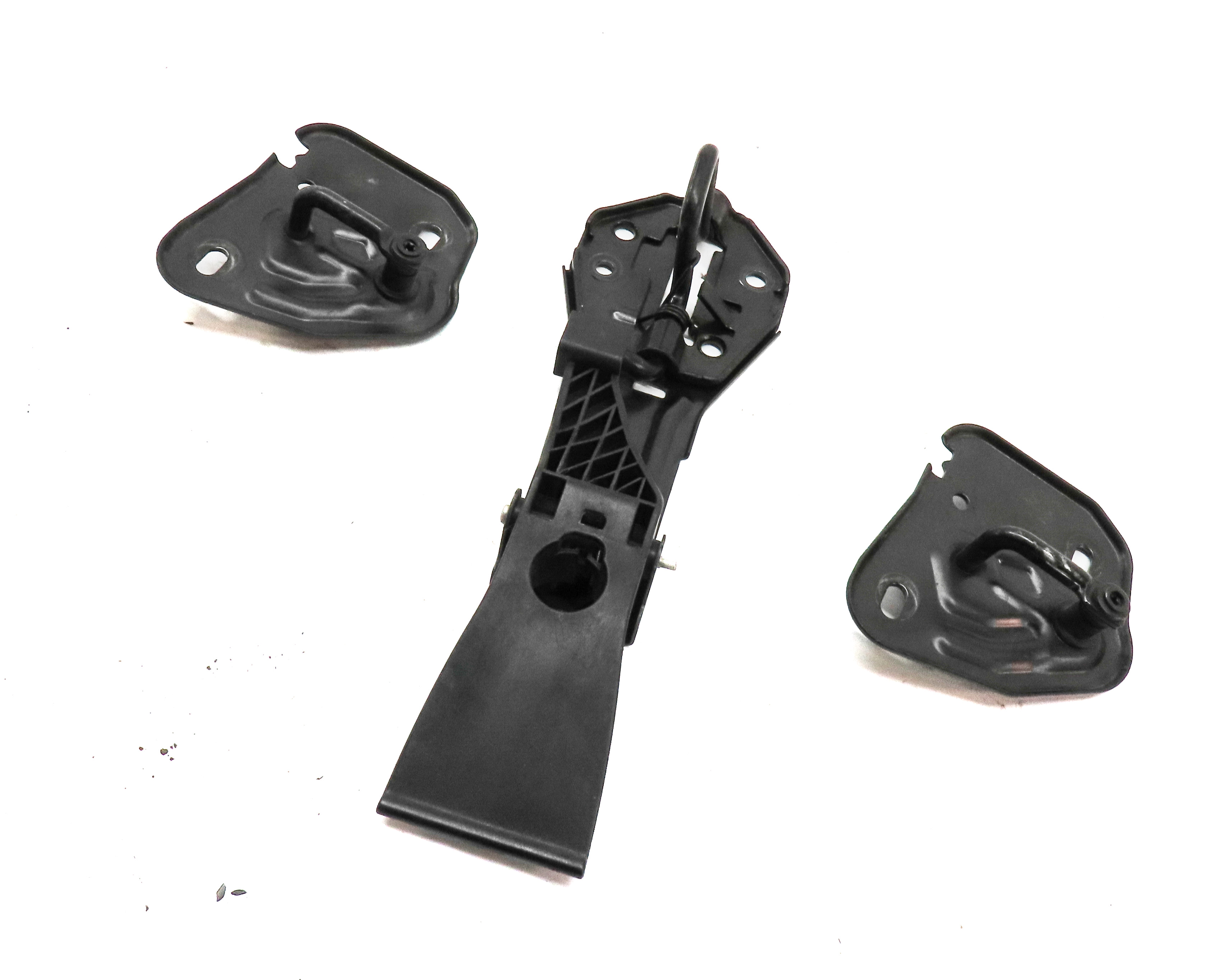 2017 AUDI A6 (C7 4G) FRONT HOOD BONNET LID SAFETY HOOK RELEASE CATCH LATCH SET/3 — exact item pictured